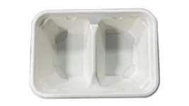 American 550ml 2 Compartment Lunch Box, DAILYECO product DBA95119