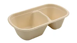 1000ml 2 Compartment Food Box, DAILYECO product DBA95129