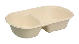 850ml 2 Compartment Light Meal Box, DAILYECO product DBA95144