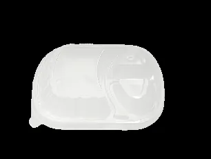 PP Lid of 1100ml 3 Compartment Food Box, DAILYECO product DBA95166