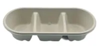 600ml 3 Compartment Food Box, DAILYECO product DBA95167