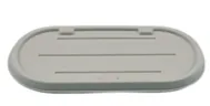 Pulp Lid for 600ml 3 Compartment Food Box, DAILYECO product DBA95168