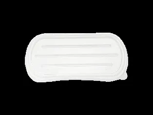 PET Lid for 600ml 3 Compartment Food Box, DAILYECO product DBA95169
