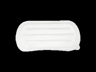 PET Lid for 600ml 3 Compartment Food Box, DAILYECO product DBA95169