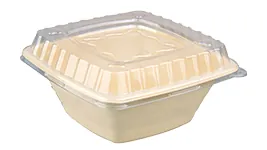 PET Lid for 16/24/32/42oz Square Bowl, DAILYECO product DBA95250