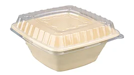 PET Lid for 16/24/32/42oz Square Bowl, DAILYECO product DBA95250