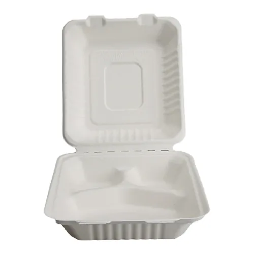 8” 3 Compartment Clamshell, DAILYECO product DBA95264