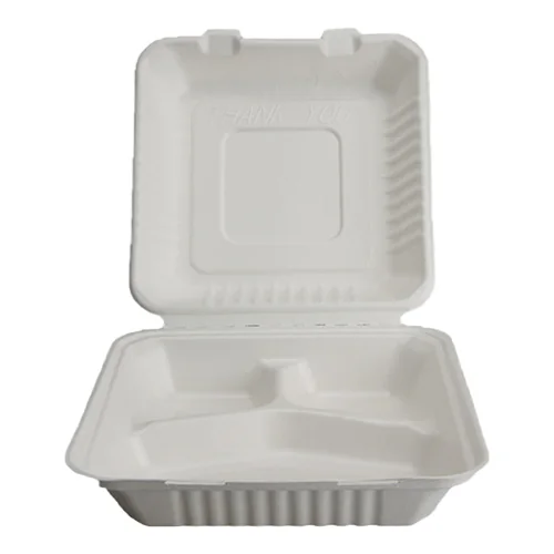 9” 3 Compartment Clamshell, DAILYECO product DBA95266