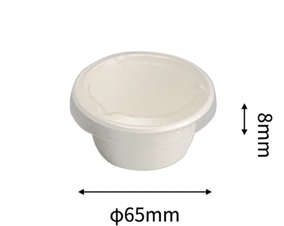 PET Lid for 2oz Sauce Cup, DAILYECO product DBA95298