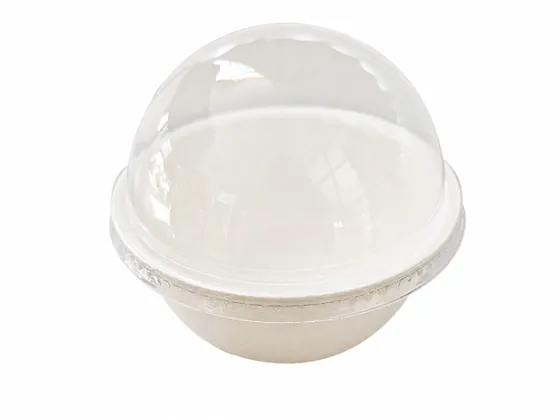 PET Lid for Hemispherical Bowls., DAILYECO product DBA95324