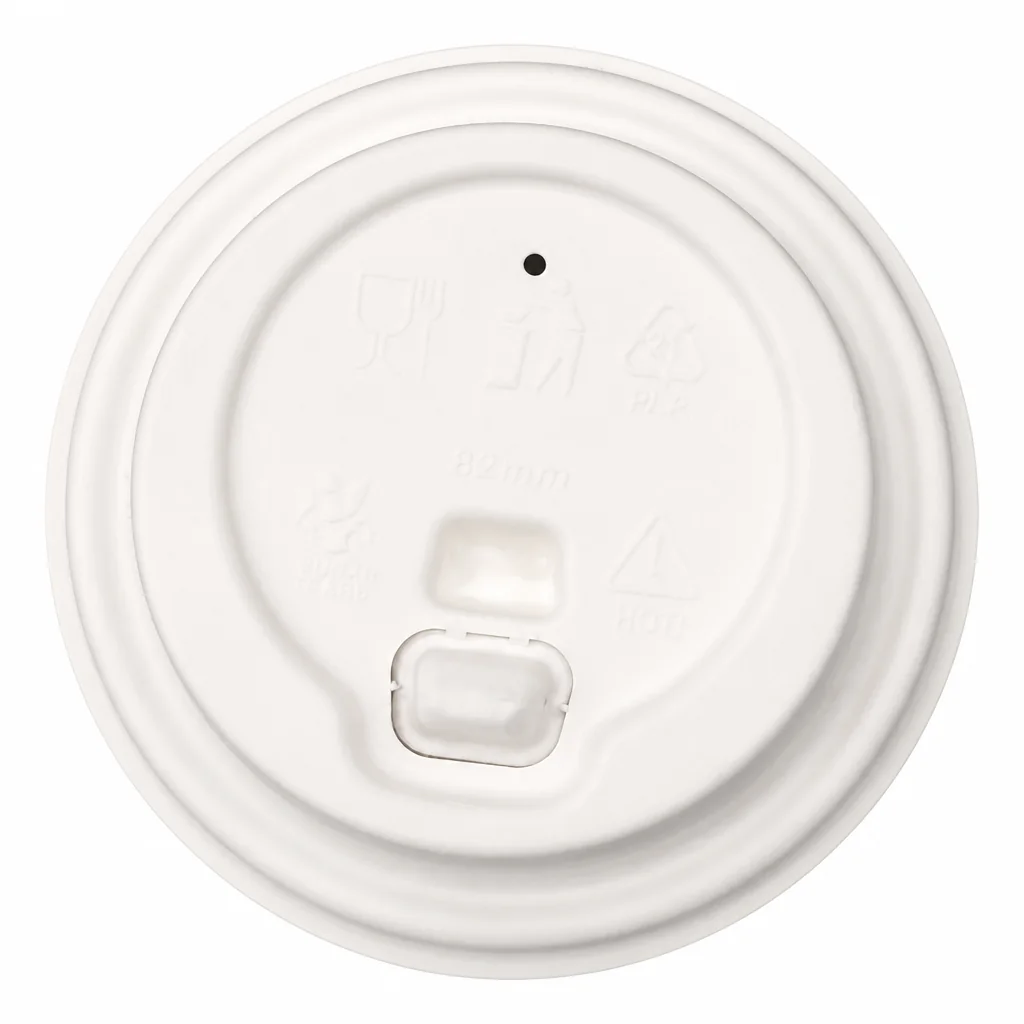 90mm Foldback Coffee Cup Lid, DAILYECO product DBA95338