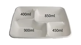 4 Compartment Lunch Box, DAILYECO product DBA95070