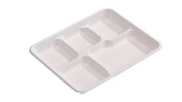 10” 5 Compartment Tray, DAILYECO product DBA95090